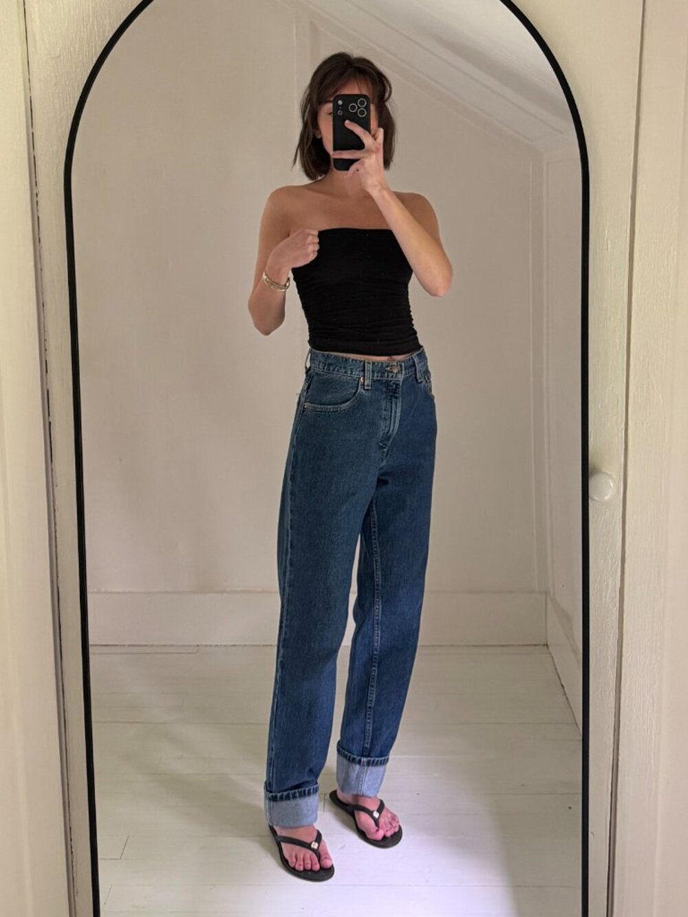 Levi's 505 Vintage '95 Regular Fit Straight Leg Jeans Size 9 MED - Picture 3 of 11